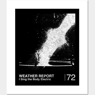 Weather Report  / Minimalist Graphic Artwork Fan Design Posters and Art